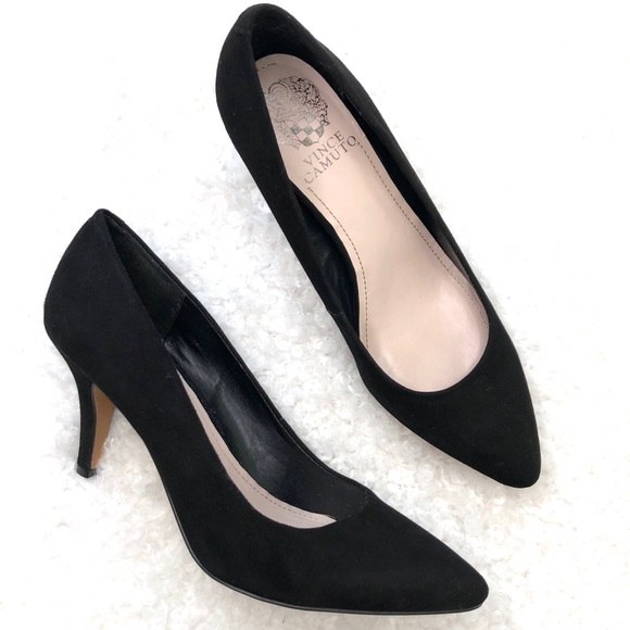 Vince Camuto Shoes - Vince Camuto Farin Suede Classic Heels